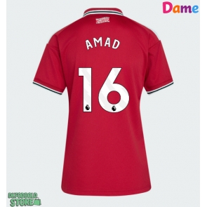Manchester United Amad Diallo #16 Replika Hjemmebanetrøje Dame 2026-27 Kortærmet